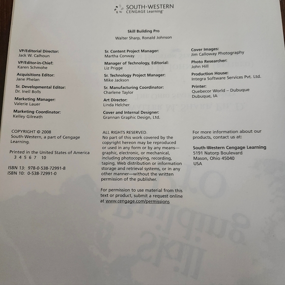 Skill Building Pro Cengage Learning Keyboarding Lessons Building Typing Skills - Picture 6 of 16